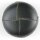 1 Stück, 18mm Echter Lederknopf, schwarz, Dill , Made in Germany