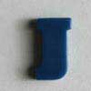 6 Stück 181161 Buchstaben- u. Zahlenknopf, blau,...