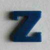 6 Stück 181209 Buchstaben- u. Zahlenknopf, blau,...