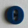 6 Stück 181212 Buchstaben- u. Zahlenknopf, blau,...