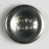 6 Stück 190104 Vollmetallknopf, altsilber,...