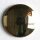 3 Stück 260462 Metallknopf, gold, Größe 20mm, Dill, Made in Germany