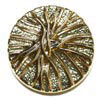 3 Stück 270343 Metallknopf, gold, Größe...