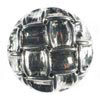 3 Stück 280634 Vollmetallknopf, altsilber,...