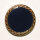 3 Stück 340391 Schmuckknopf, blau, Größe 15mm, Dill, Made in Germany