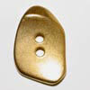 2 Stück 340560 Vollmetallknopf, mattgold,...