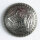 3 Stück 350223 Vollmetallknopf, altsilber, Größe 25mm, Dill, Made in Germany