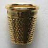 3 Stück 370077 Schmuckknopf, gold, Größe...