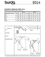 9314 Stampler, Schnittmuster von Burda