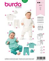 9315 Erstlingsset, Schnittmuster von Burda