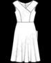 6236 Kleid F, S 2020, Schnittmuster von Burda