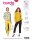 6151 Pullover, Schnittmuster von Burda