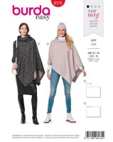 6175 Ponchos, Schnittmuster von Burda