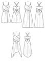 M8105 Damen Kleid, Schnittmuster von McCalls