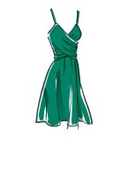 M8105 Damen Kleid, Schnittmuster von McCalls