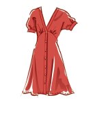 M8104 Damen Kleid, Schnittmuster von McCalls