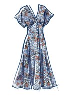 M8104 Damen Kleid, Schnittmuster von McCalls