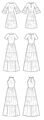 M8110 Damen Kleid, Schnittmuster von McCalls