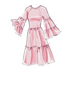 M8110 Damen Kleid, Schnittmuster von McCalls