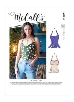 M8114 Damen Tops, Schnittmuster von McCalls