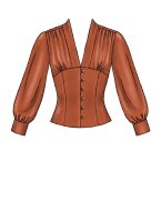 M7978 Damen Tops, Schnittmuster von McCalls