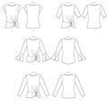 M7975 Damen Tops, Schnittmuster von McCalls
