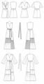 M7970 Damen Kleid, Schnittmuster von McCalls