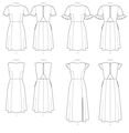 M7971 Damen Kleid, Schnittmuster von McCalls