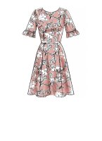 M7971 Damen Kleid, Schnittmuster von McCalls