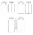 M8004 Damen Shirt Gürtel, McCalls