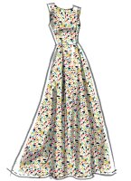 M8060 Damen Kleid, Schnittmuster von McCalls
