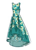 M8060 Damen Kleid, Schnittmuster von McCalls