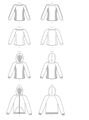 M8054 Damen, Herren Tops, McCalls