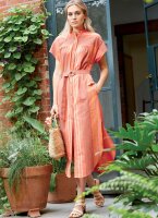 M8030 Damen Gürtel Kleid, McCalls