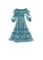 M8087 Damen Kleid, Schnittmuster von McCalls