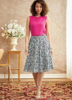 B6718 Damen Shirt Top Hose Kleid Jackett, Butterick