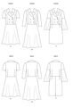 B6706 Damen Kleid, Butterick