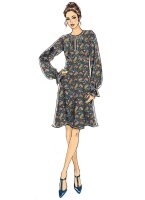 B6705 Damen Kleid, Butterick