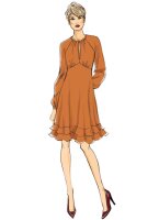 B6705 Damen Kleid, Butterick