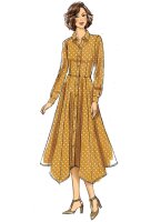 B6702 Damen Kleid, Butterick
