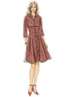 B6702 Damen Kleid, Butterick