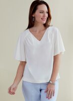 B6770 Damen Top Schärpe, Butterick