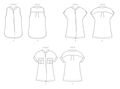B6768 Damen Tops, Butterick
