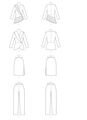 B6739 Damen Shirt Hose Jackett, Butterick