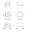 B6732 Damen Top, Butterick