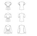 B6731 Damen Top, Butterick