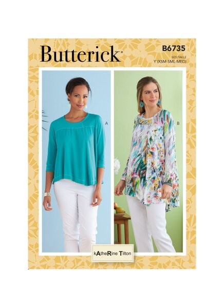 B6735 Damen Top, Butterick
