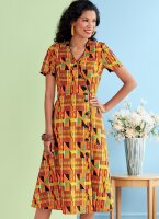 B6727 Damen Kleid, Butterick