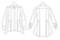 V1659 Damen Shirt, Schnittmuster von Vogue