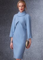 V1736 Damen Kleid Jackett, Vogue